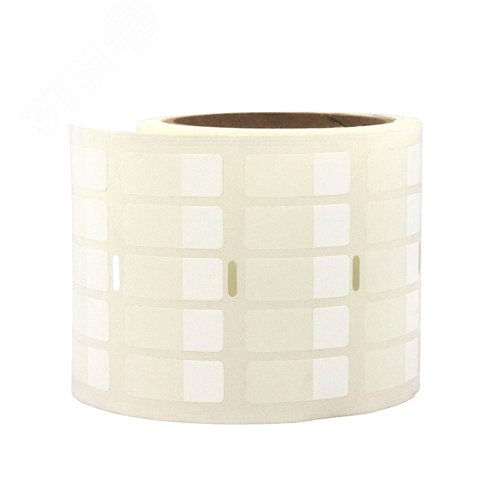 Самоламинирующаяся маркировка в рулоне для ТТ печати  13,0*22.0мм, в 5 рядов, 5000шт./упак. - фото 1