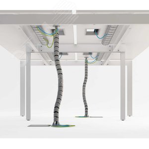 Жгут витой, Спиралайт (Spiralite) PA1, белый - фото 2