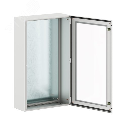 Корпус навесной уличный ST Outdoor с М/П с прозрачной дверью ВxШxГ 1000x600x250 мм, IP66 - фото 2