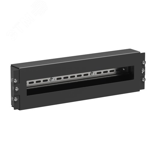 Изображение товара Модуль 3U с DIN рейкой для IT-корпусов, RAL9005 (шт)