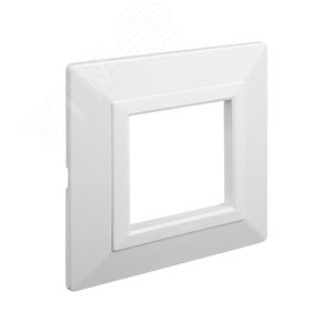 Рамка из металла, ''Avanti'', белая, 2 модуля - фото 2