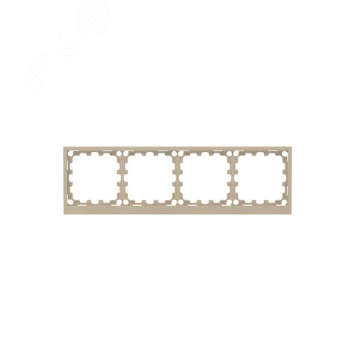 Рамка на 4 поста, KANT, ванильный марципан - фото 1