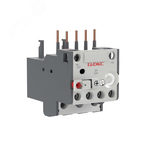 Изображение товара Реле тепловое YON MTR1 установочный ток 1.2-1.8 A 3P для DMC007-016 (шт)