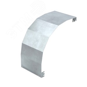 Крышка на угол вертикальный внешний 90 градусов, 50х400 R900 в комплекте с крепежными элементами и соединительными пластинами,необходимыми для монтажа - фото 1