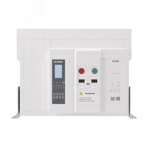 Воздушный автоматический выключатель YON pro ANX32X 4P 3200 А 100 кА, типоразмер M, расцепитель ETH, стационарный, горизонтальное подключение, управление 220 В AC - фото 2