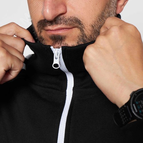 Олимпийка, черный цвет, размер S - фото 6