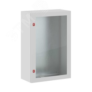 Щит с монтажной панелью ЩМП 1200x800x400мм  серия ST c прозрачной дверью - фото 1