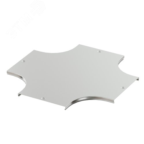 Крышка на ответвитель DPX крестообразный осн.300, горячеоцинкованная в комплекте с метизами и пластинами PTCE - фото 1