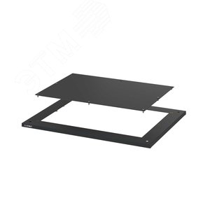 Изображение товара Комплект крыши с фланцем черные RAL9005 ШхГ 600x600 мм (компл)