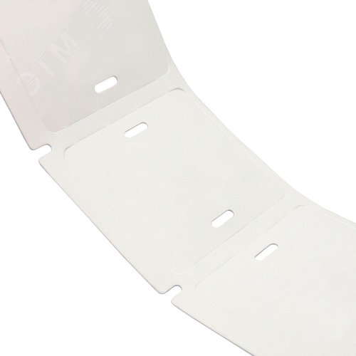 Бирки Универсальные, У-134 для маркировки силового кабеля до 1000В, DKC-U-134,  квадрат 55х55мм, в рулоне 1000шт. - фото 1