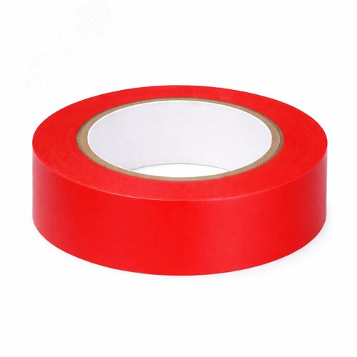 Изображение товара Лента изоляционная ПВХ 19x0,15 20м в рулоне Красная (шт)