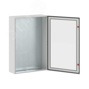 Щит с монтажной панелью ЩМП 1200x800x300мм  серия ST c прозрачной дверью - фото 2