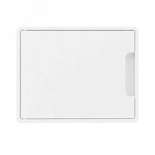 Щиток 8 мод встраиваемый Фрейм (FRAME), белый, с белой дверцей, с 2 шинами PEN на 6 и 8 отв. - фото 2