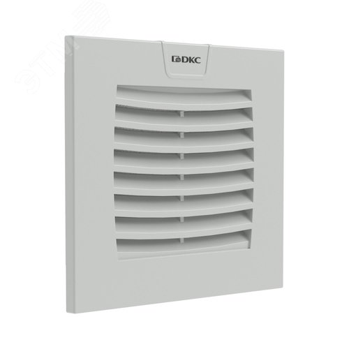 Изображение товара Вентиляционная решетка с фильтром ЭМС 120x120 мм, IP54 (шт)