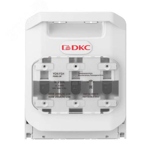 Предохранитель Выключатель Разъединитель Горизонтальный 250А 3P крепление на монтажную плату - фото 2