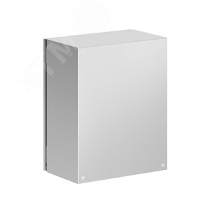 Корпус навесной STH с М/П, нержавеющая сталь AISI304, ВхШхГ 500x400x250 мм, без фланца - фото 3