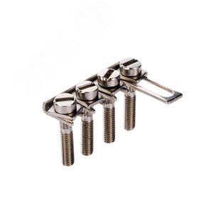 Перемычка сдвижная винтовая для клеммы TUR-6-RTK-S, 4-х полюсная - фото 1