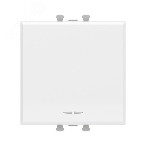 Avanti Кнопка ''Белое облако'', 16A, 2 модульная - фото 1