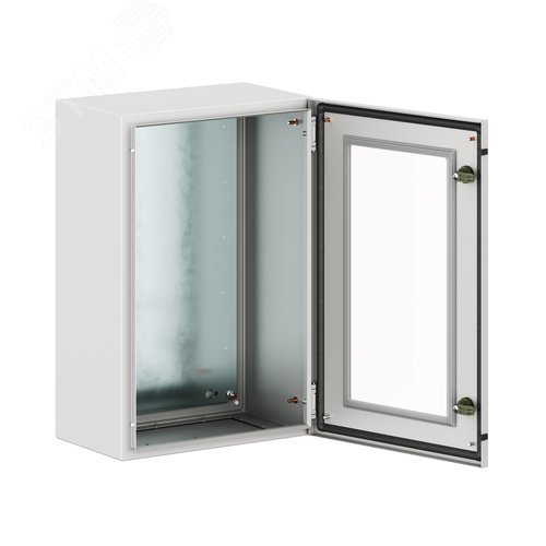 Корпус навесной уличный ST Outdoor с М/П с прозрачной дверью ВxШxГ 600x400x250 мм, IP66 - фото 2