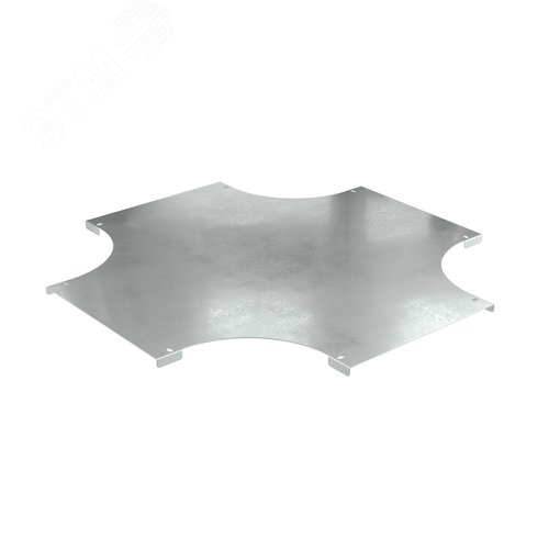 Крышка на ответвитель DPX Х-образный горизонтальный 150, в комплекте с крепежными элементами и соединительными пластинами, необходим - фото 1