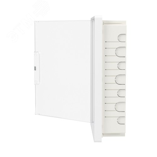 Щиток 24 мод встраиваемый Фрейм (FRAME), белый, с прозрачной дверцей, с 4 шинами PEN (2шт на 8 отв. и 2шт на 6 отв.) - фото 6