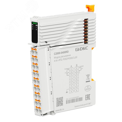 Модуль расширения C2000, 4 AI - RTD Pt100/Pt1000/Cu50 - фото 2