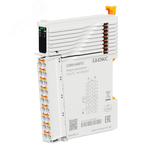 Модуль расширения C2000, 4 AI - TC тип J/K/E/S/T - фото 3