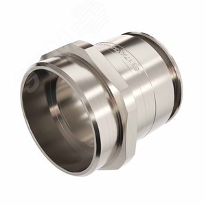 Муфта металлорукав DN 26-жесткая труба д.32мм, IP66/IP67, нержавеющая сталь AISI 303 - фото 3