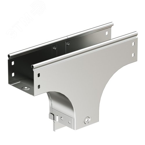 Ответвитель TDSR Т-образный вертикальный переходник 200/150 в комплекте крепежные элементы соединительные пластины - фото 2