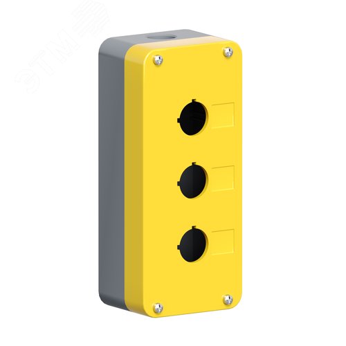 Изображение товара Корпус под кнопочный пост, 3 места (шт)