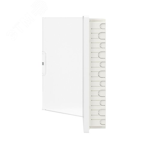 Щиток 36 мод встраиваемый Фрейм (FRAME), белый, с прозрачной дверцей, с 4 шинами PEN (2шт на 8 отв. и 2шт на 10 отв.) - фото 6