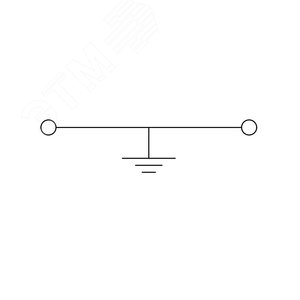 Клемма заземления, винтовой зажим, 2 точки подключения, 16 кв.мм - фото 3