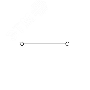 Клемма проходная, винтовой зажим, 2 точки подключения, 95 кв.мм, серая - фото 2