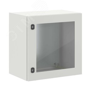Щит монтажный ЩМП 600x600x400 мм STE с М/П с прозрачной дверью - фото 2