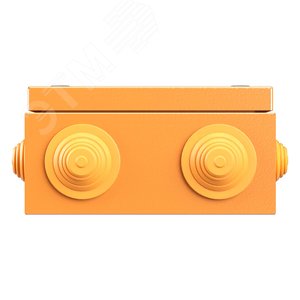 Коробка стальная FS с кабельными вводами и клеммниками IP55 150х150х80мм 5р  450V 20A 10мм.кв - фото 2