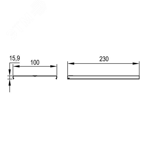 Крышка на угол CDSD/CDSS 90 вертикальный внеш. переходник осн.100 в комплекте с метизами и пластинами PTCE - фото 3