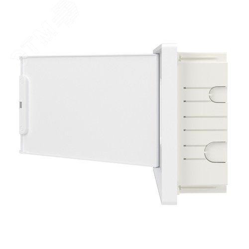 Щиток 18 мод встраиваемый Фрейм (FRAME), белый, с белой дверцей, с 2 шинами PEN на 8 и 10 отв. - фото 6