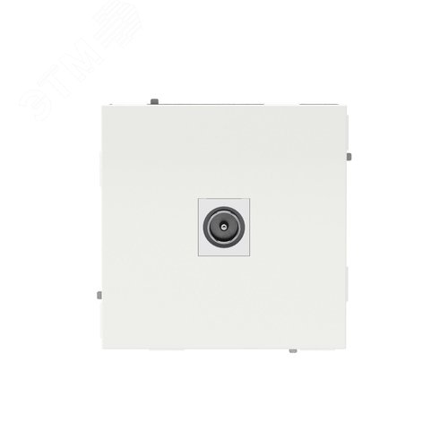 Изображение товара Розетка TV одиночная, KANT, белая магнолия (шт)