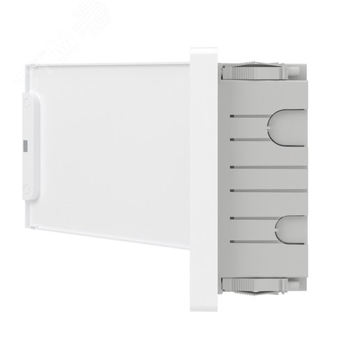 Щиток 12 мод встраиваемый для полых стен Фрейм (FRAME), белый, с белой дверцей, с 2 шинами PEN на 6 и 8 отв. - фото 5