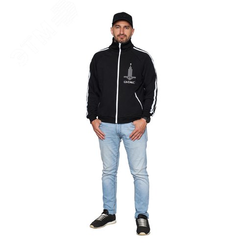 Изображение товара Олимпийка, черный цвет, размер S (шт)