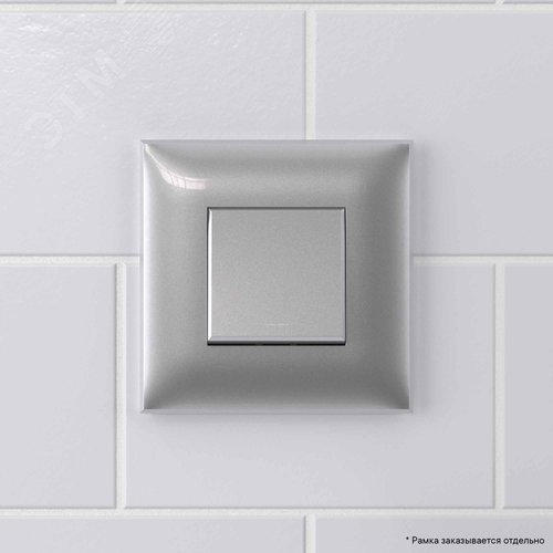 Avanti Кнопка одноклавишная в стену Закаленная ст аль - фото 5