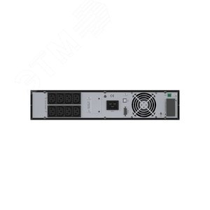 Источник бесперебойного питания Online Small Rackmount, 2000 ВА/1800 Вт, 1/1, 8xIEC C13, EPO, USB, RS-232, Rack 2U, з/у 1А, 4x9Ач - фото 2