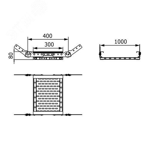 Угол вертикальный листовой 80х1000 горячеоцинкованный - фото 2