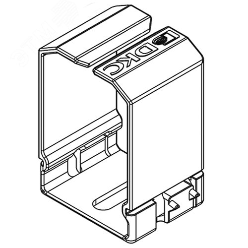 Держатель кабеля CL 60x60 для перфокороба серии RL - фото 2