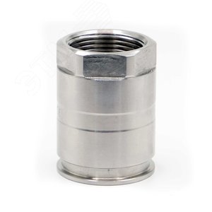 Муфта труба-коробка д.16мм, IP66/IP67, М16х1,5, внутренняя резьба, нержавеющая сталь AISI 303 - фото 2