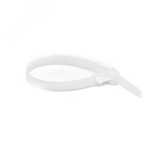 Хомут P6.6 многоразовый, белый 7,6x200 - фото 1