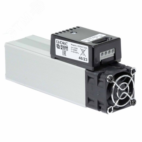 Обогреватель с вентилятором компактный 300Вт 230В - фото 3