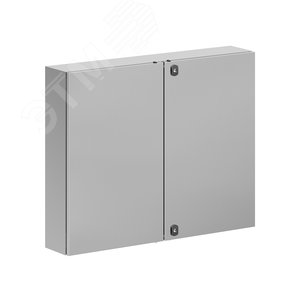 Изображение товара Корпус навесной STH с М/П с двустворчатой дверью, нержавеющая сталь AISI316, ВхШхГ 800x1000x200 мм, с фланцем (шт)