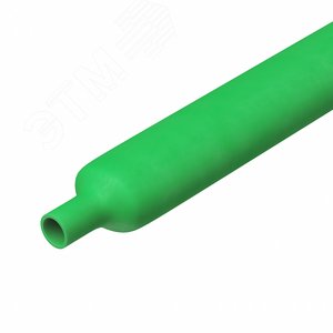 Самозатухающая термоусаживаемая трубка 6,4/3,2 мм зеленый