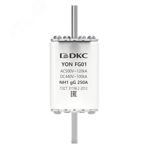 Предохранитель YON ножевого типа FG1 с одинарной индикацией 250А - фото 2